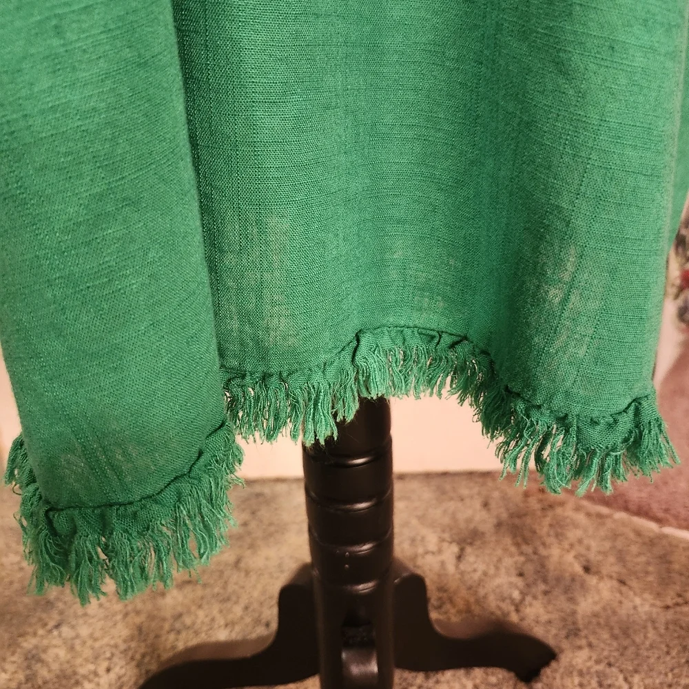 Kelly Green Bell Sleeve Dress - Picture 3 of 5